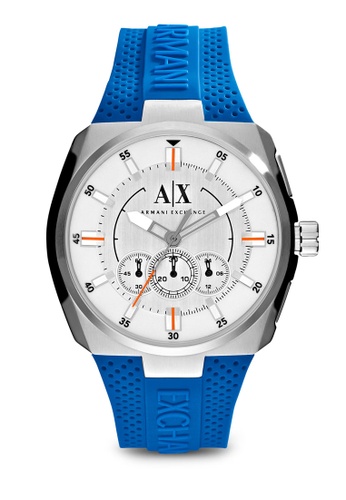 Armani Exchange AX1802 correa para reloj Silicona 12mm