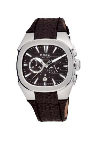 Correa de reloj Breil BW0331 Cuero Negro 17mm