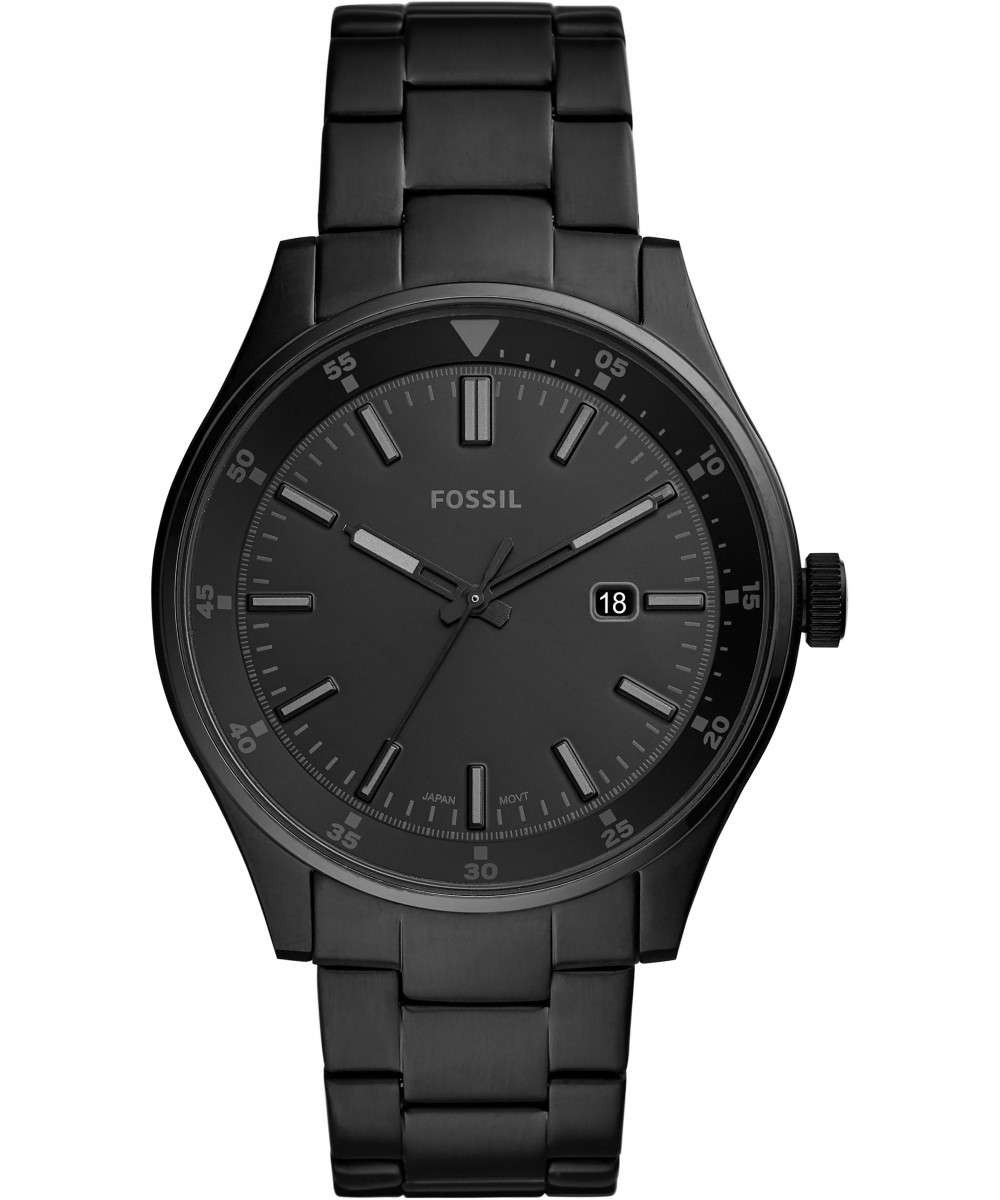 Reloj acero negro sales