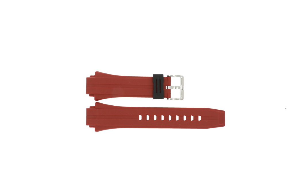 Correa de reloj Calypso K5607 5 Caucho Rojo 20mm