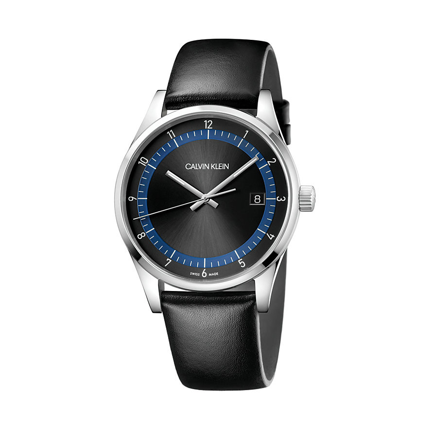 Reloj calvin hot sale klein correa cuero