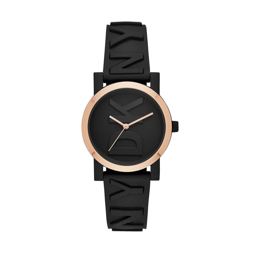 Correa de reloj DKNY NY2727 Plastico Negro 16mm