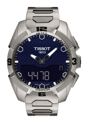 Correa de reloj Tissot T0914204404100A T091420 T605035415 Titanio 22mm