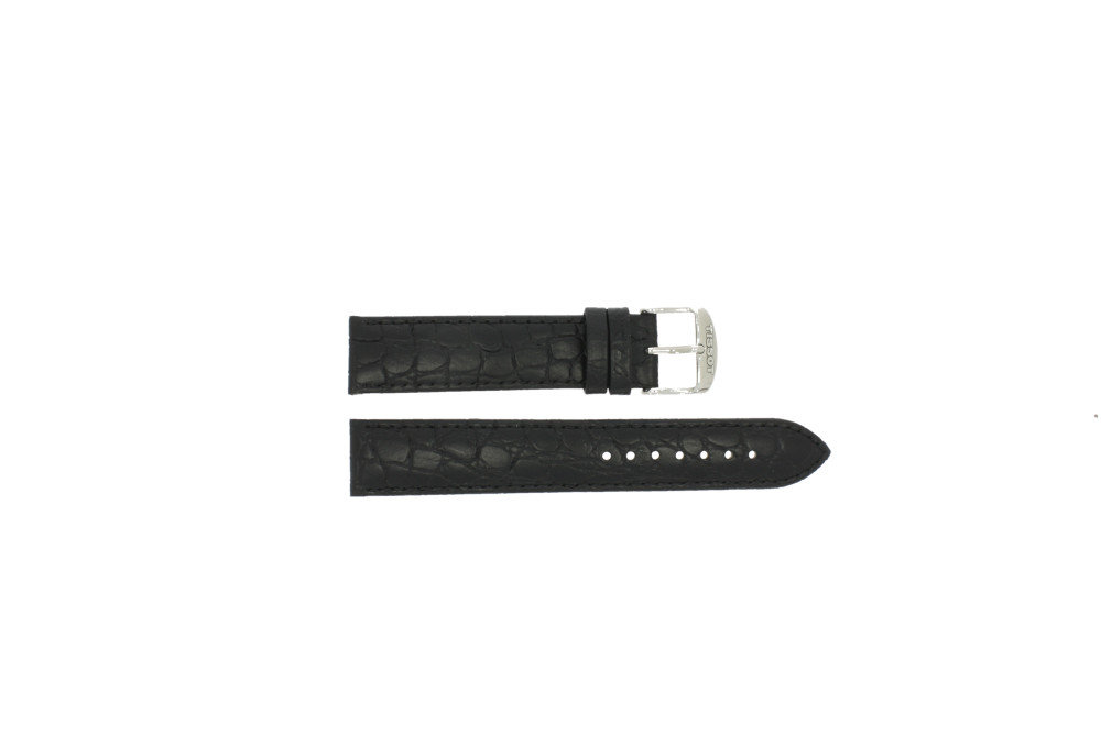 Tissot T033.410 Classic Dream T600027535 correa para reloj Piel de cocodrilo 19mm