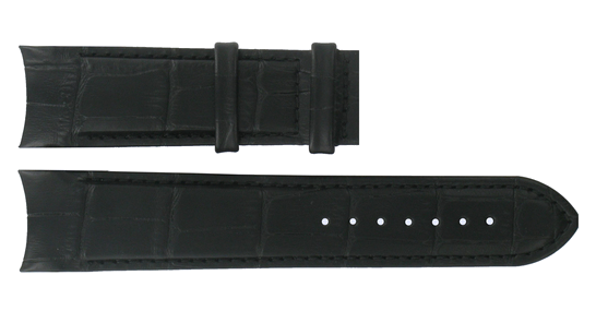 Correa de reloj Tissot T0354101605100A XS T610028591 Cuero Negro 22mm