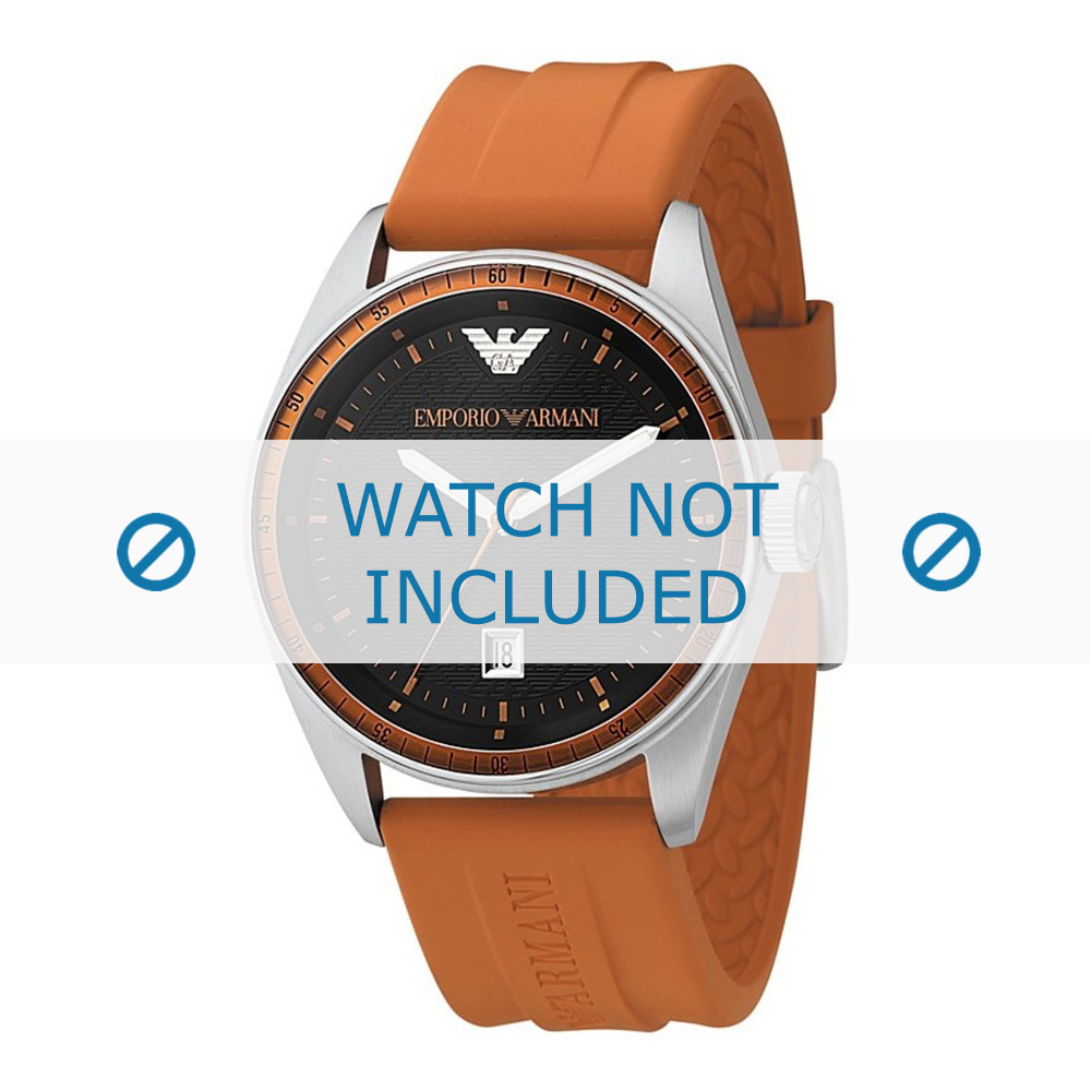 Reloj emporio armani correa de goma top