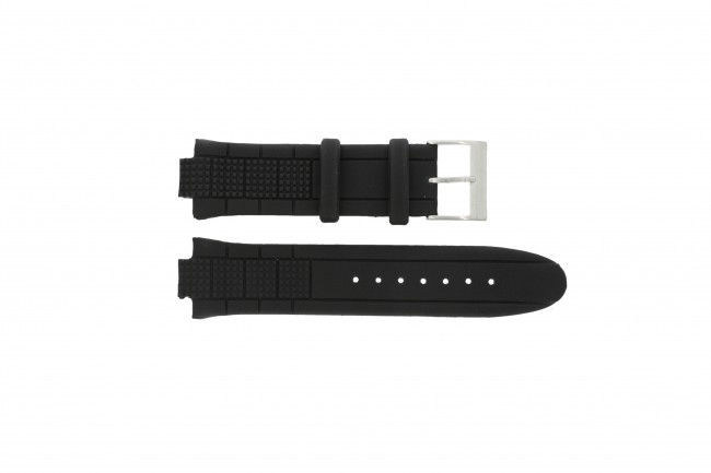 Guess correa de reloj W17521G2 U12579G1 U14002G1 W19510G1 Piel Negro 12mm