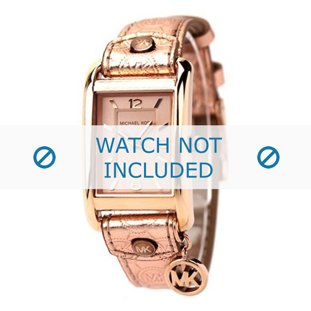 Correa de reloj Michael Kors MK2248 Cuero Rosado 18mm