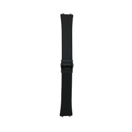 Correa de reloj Rado R21349179 / 153.0349.3 / R073399410 Caucho Negro 14mm