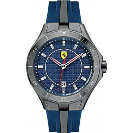 Ferrari correa de reloj SF103.7 / 0830081 / SF689300057 / Scuderia Caucho Azul  22mm