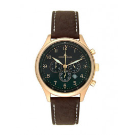 Correa de reloj Jacques Lemans 1-1120F Cuero Marrón 22mm