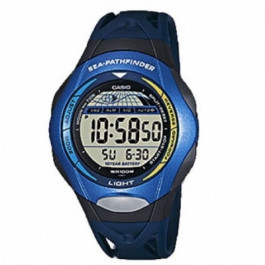 Correa de reloj Casio 10093390 / SPS-300C-2VJF Plástico Azul 16mm