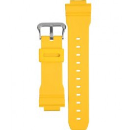 Correa de reloj Casio 10330724 / RS6K413X-9H / G5600A-9 Plástico Amarillo 16mm