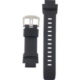 Correa de reloj Casio 10517703 Caucho Negro 18mm