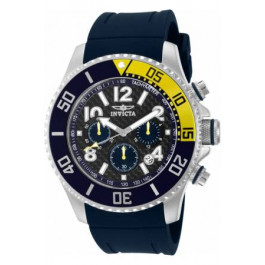Correa de reloj Invicta 13728 Caucho Negro