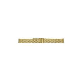 Correa de reloj Prisma 1691 Acero Chapado en oro 16mm
