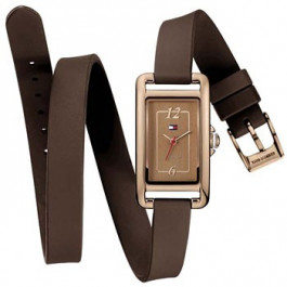 Correa de reloj Tommy Hilfiger 1781223 / TH679301462 / 1462 / TH-187-3-34-1284 Cuero Marrón 10mm