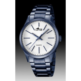 Correa de reloj Lotus 18163 Acero Azul 22mm