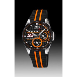 Correa de reloj Lotus 18260-1 Plástico Negro 17mm