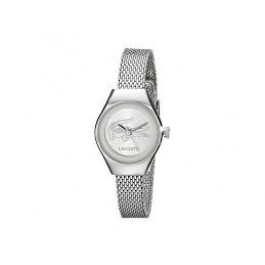 Lacoste correa de reloj 2000877 / LC-78-3-14-2545 Metal Plateado 10mm