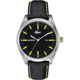 Correa de reloj Lacoste 2010596 / LC-52-1-14-2276 Cuero Negro 22mm