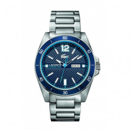 Lacoste correa de reloj 210636 / 2010801 / LC-62-1-27-2352 /  2010637 / 2010638 /  2010639 /  2010640 Metal Plateado 22mm