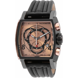 Correa de reloj Invicta 20253.01 / S1 Rally Cuero Negro