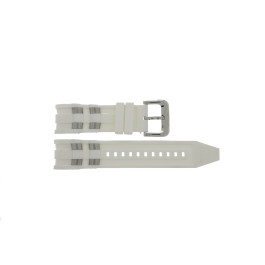 Correa de reloj Invicta 20290 Caucho Blanco 26mm
