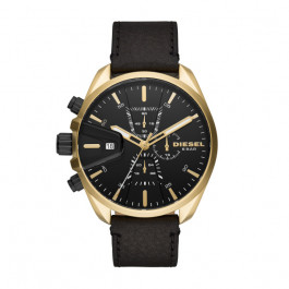 Correa de reloj Diesel DZ4516 Cuero Negro 22mm