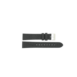 Correa de reloj Universal 41698-01-16 Piña Vegana Negro 16mm