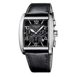 Correa de reloj Raymond Weil SI2801-4876-1 Cuero Negro 28mm