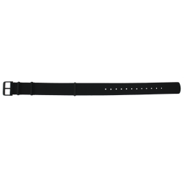 Correa de reloj Seiko SSK025K1 / 4R34-00C0 / L0PF011M0 Cuero/Plástico Negro 20mm