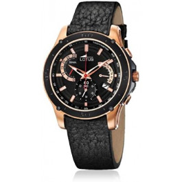 Correa de reloj Lotus 9992-4 Cuero Negro 20mm