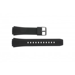 Correa de reloj Casio EF-552PB-1A2V Silicona Negro 20mm