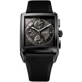 Correa de reloj Maurice Lacroix 640-000029 / PT6197-SS001-331 Silicona Negro 26mm