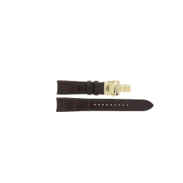 Correa de reloj Seiko 6A32-00Y0 / 5D88 0AG0 / SNQ144P1 /L0C8012K0 Cuero Marrón 21mm