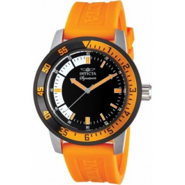 Invicta correa de reloj 7466.01  Caucho Naranja
