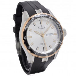 Correa de reloj Edox 88002 357RCA Caucho Negro