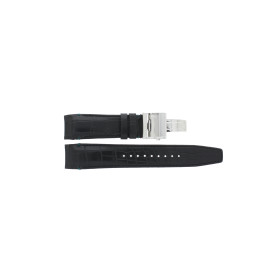 Correa de reloj Seiko 8X22-0AG0 / SSE115J1 / L0CK01BJ9 Cuero Negro 22mm