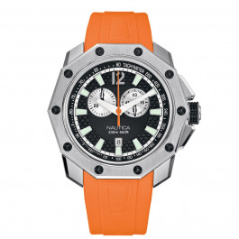 Nautica correa de reloj A37519 Caucho Naranja