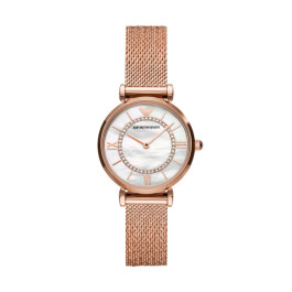 Correa de reloj Armani AR11320 Milanesa Rosado 14mm