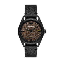 Correa de reloj Armani AR11580 Cuero Negro 20mm