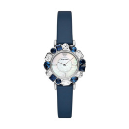 Correa de reloj Armani AR11595 Cuero Azul 12mm