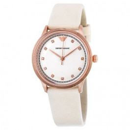 Correa de reloj Armani AR1913 Cuero Beige 16mm
