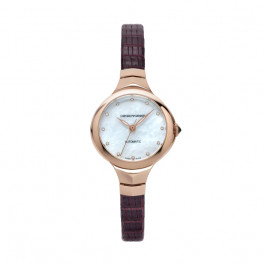 Correa de reloj Armani ARS8250 Piel de lagarto Marrón 9mm
