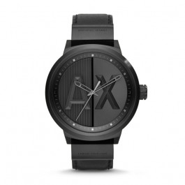 Correa de reloj Armani AX1366 Cuero Negro 20mm