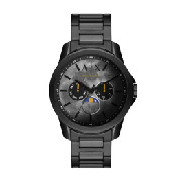 Correa de reloj Armani AX1738 Acero Negro 22mm
