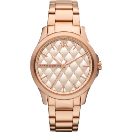 Correa de reloj Armani Exchange AX5202 Acero Rosado 18mm