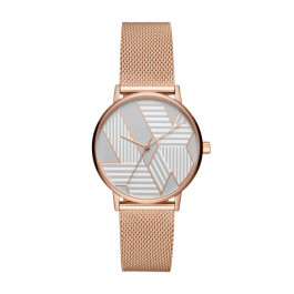 Correa de reloj Armani Exchange AX5550 Acero Rosa 18mm