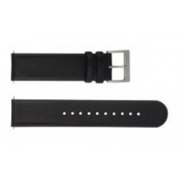 Correa de reloj Mondaine BM20002 / FE16220.20Q.4 Cuero Negro 20mm